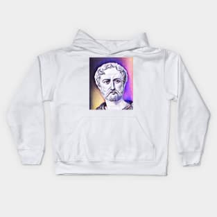 Cayo Plinio Segundo Pink Portrait | Cayo Plinio Segundo Artwork 8 Kids Hoodie